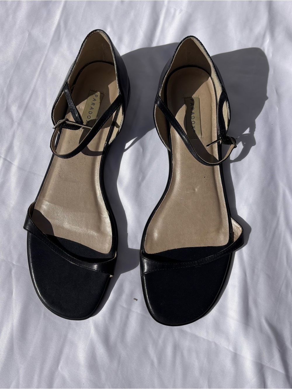 Paradox blue Ankle-Strap Flat Sandals